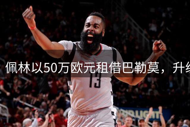 佩林以50万欧元租借巴勒莫，升级后将触发150万买断条款