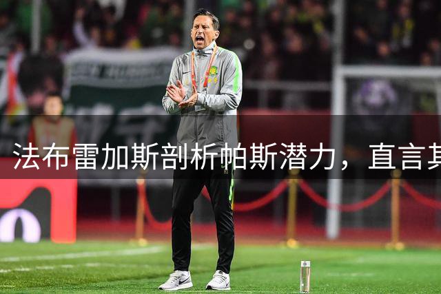 法布雷加斯剖析帕斯潜力，直言其具备顶级球星潜质